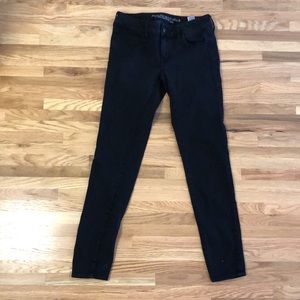 American Eagle Jegging - Black, stretchy, Size 4
